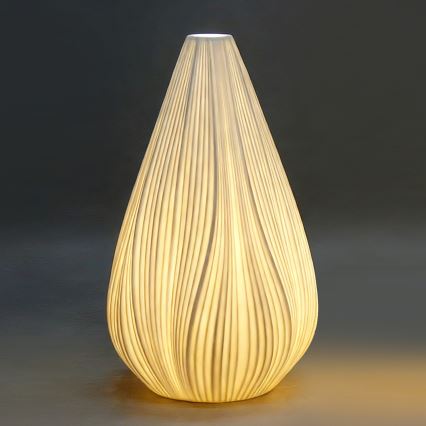 ONLI - Bordlampe NUVIA 1xE14/6W/230V 32 cm hvid