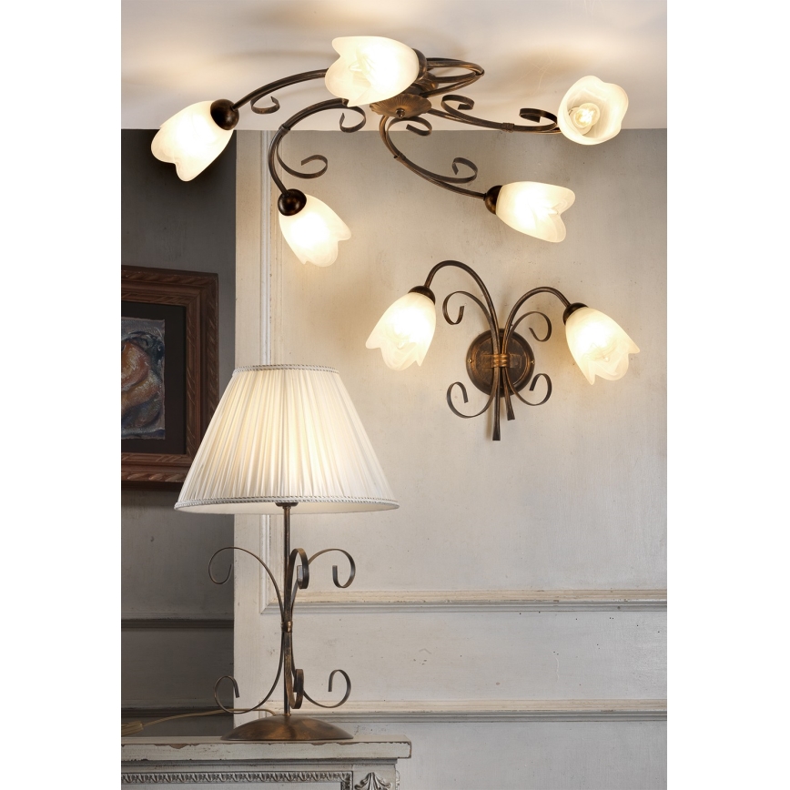 ONLI - Bordlampe ODINO 1xE27/22W/230V 57 cm