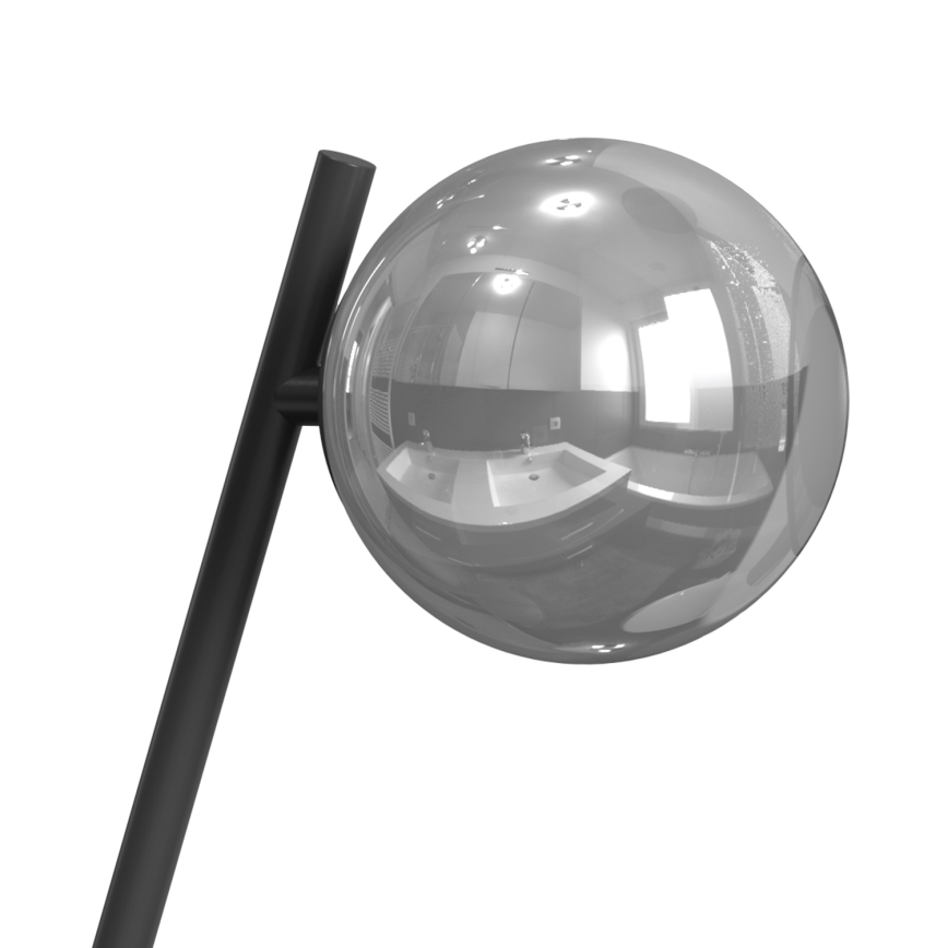 ONLI - Bordlampe PALOMA 1xG9/10W/230V 38,5 cm sort/røget