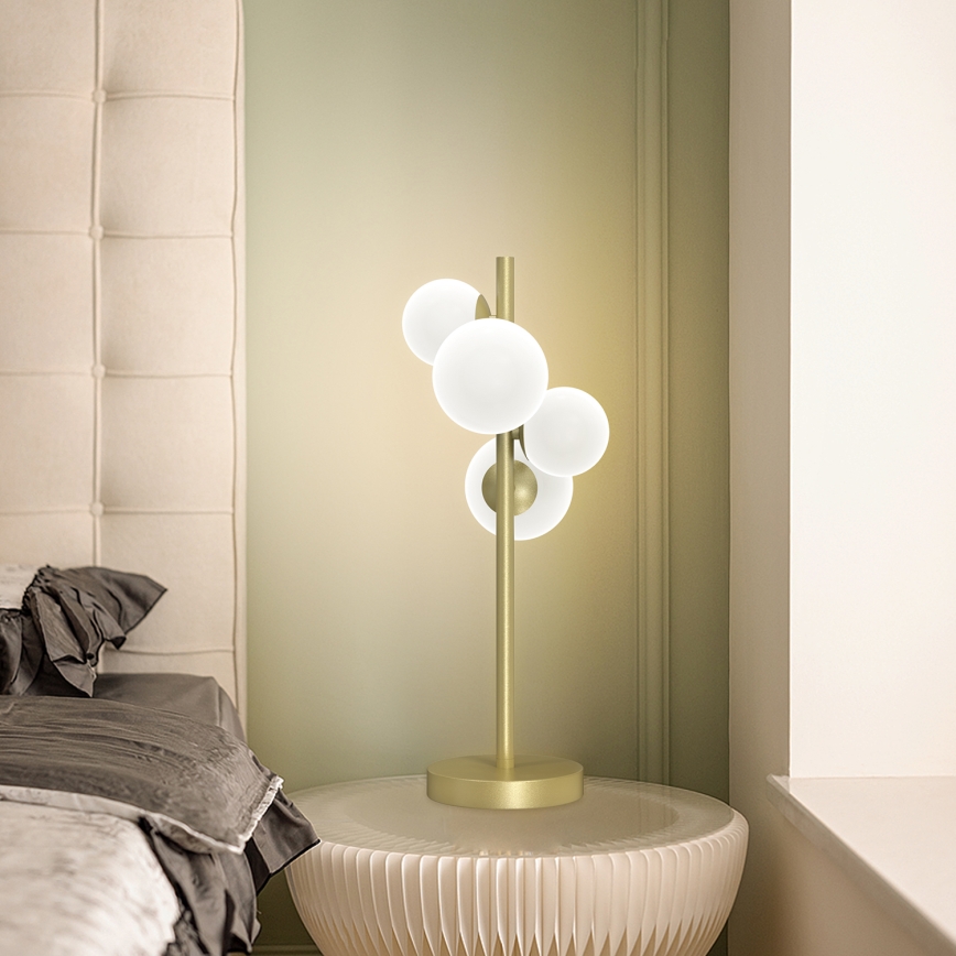 ONLI - Bordlampe PALOMA 4xG9/10W/230V 48 cm guldfarvet