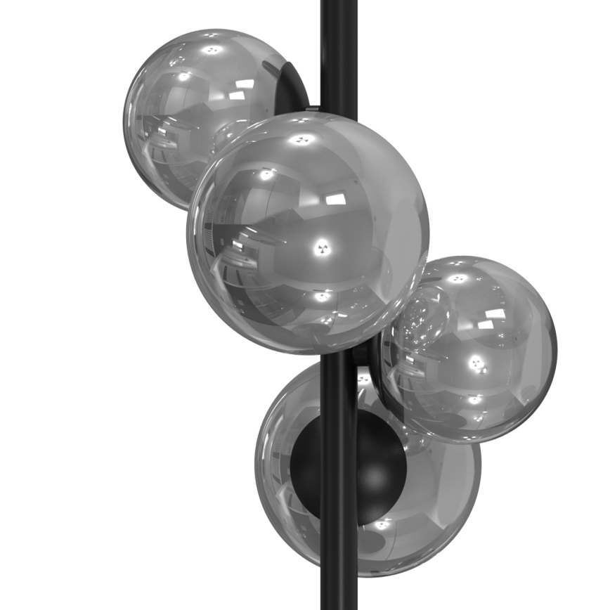 ONLI - Bordlampe PALOMA 4xG9/10W/230V 48 cm sort/røget