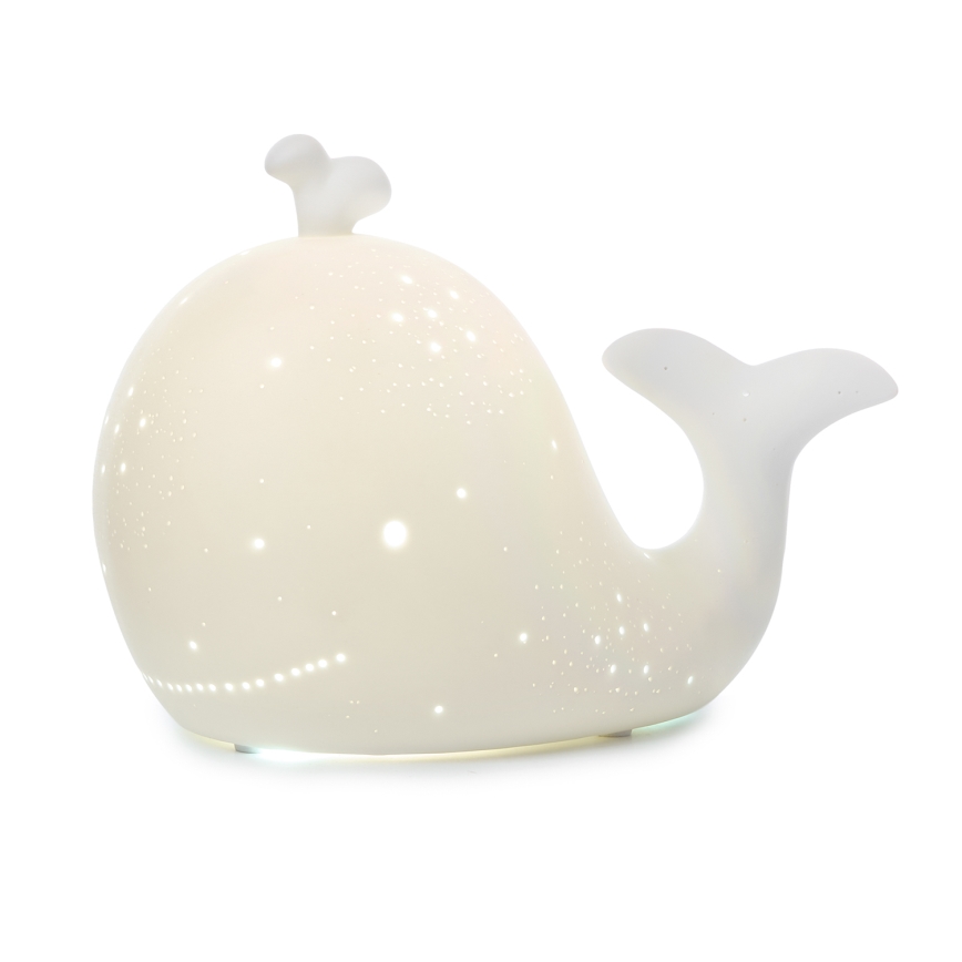 ONLI - Bordlampe PORCELLANA 1xE14/6W/230V 16,2 cm hval