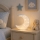 ONLI - Bordlampe PORCELLANA 1xE14/6W/230V 21 cm måne