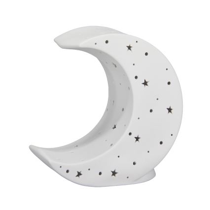 ONLI - Bordlampe PORCELLANA 1xE14/6W/230V 21 cm måne