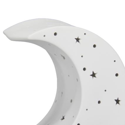 ONLI - Bordlampe PORCELLANA 1xE14/6W/230V 21 cm måne