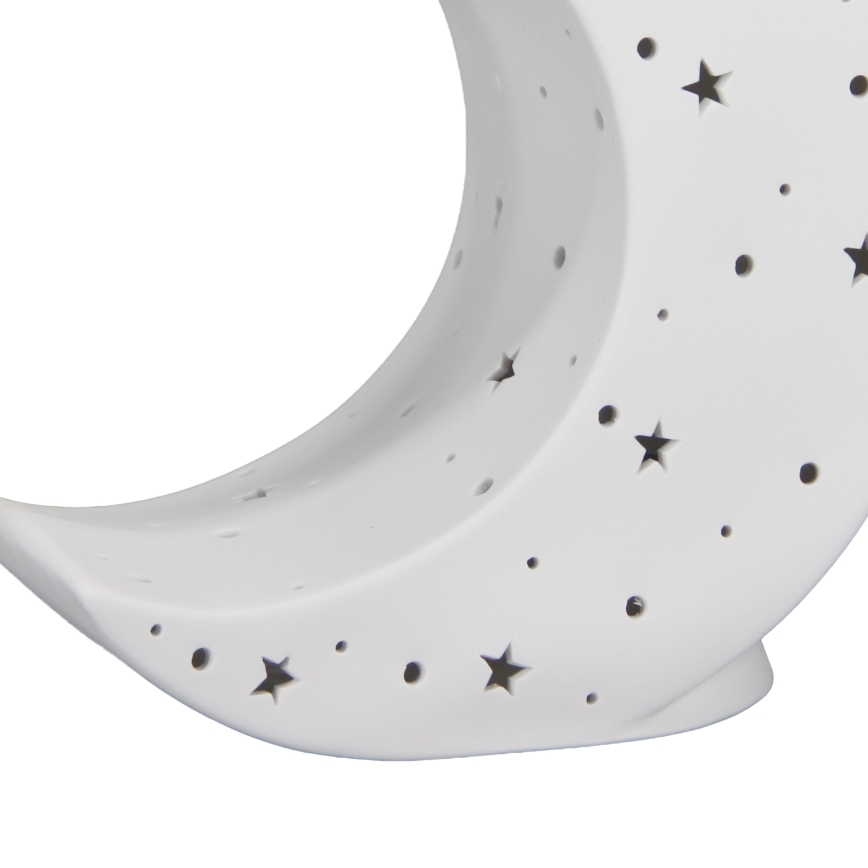 ONLI - Bordlampe PORCELLANA 1xE14/6W/230V 21 cm måne