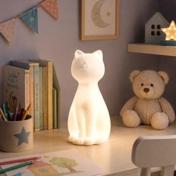 ONLI - Bordlampe PORCELLANA 1xE14/6W/230V 27,2 cm kat
