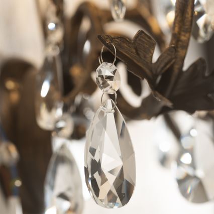 ONLI - Bordlampe TERESA 1xE14/6W/230V bronze