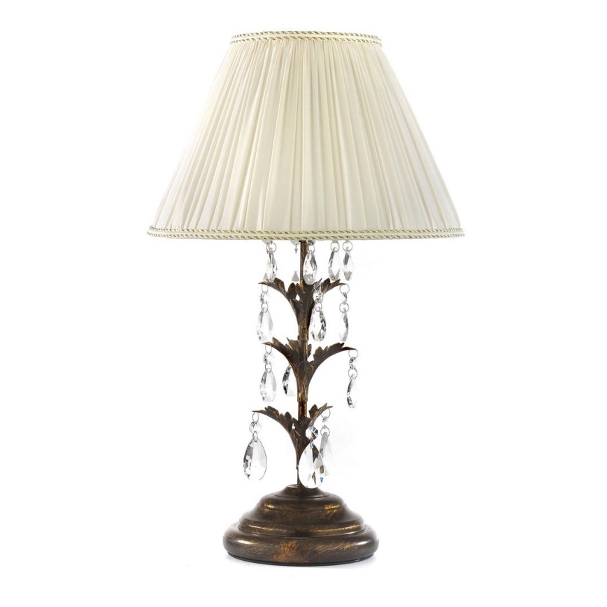 ONLI - Bordlampe TERESA 1xE27/22W/230V bronze 58 cm