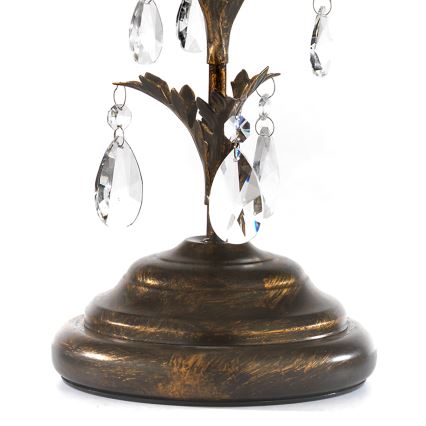 ONLI - Bordlampe TERESA 1xE27/22W/230V bronze 58 cm
