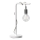 ONLI - Bordlampe WIRE 1xE27/15W/230V 50 cm grå/hvid
