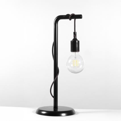 ONLI - Bordlampe WIRE 1xE27/15W/230V 50 cm sort
