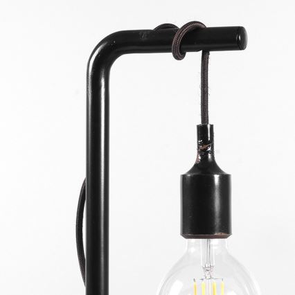 ONLI - Bordlampe WIRE 1xE27/15W/230V 50 cm sort