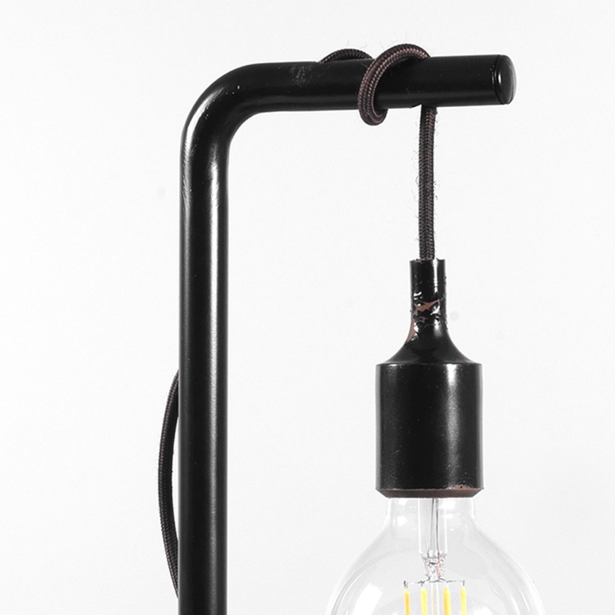 ONLI - Bordlampe WIRE 1xE27/15W/230V 50 cm sort