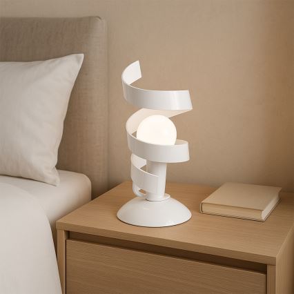 ONLI - Bordlampe ZOE 1xE14/6W/230V 22 cm hvid