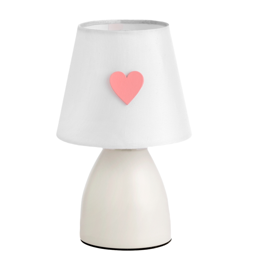 ONLI - Børnelampe TITTA 1xE14/6W/230V 20 cm hvid