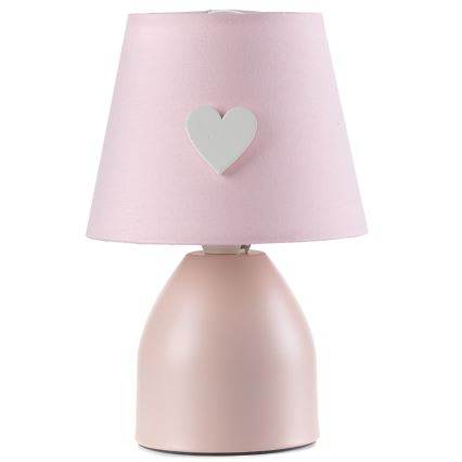 ONLI - Børnelampe TITTA 1xE14/6W/230V 20 cm lyserød