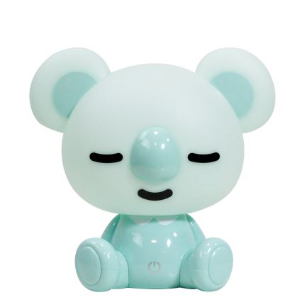 ONLI - LED Dæmpbar natlampe til børn PUPPIES LED/3W/230V 20 cm koala/grøn