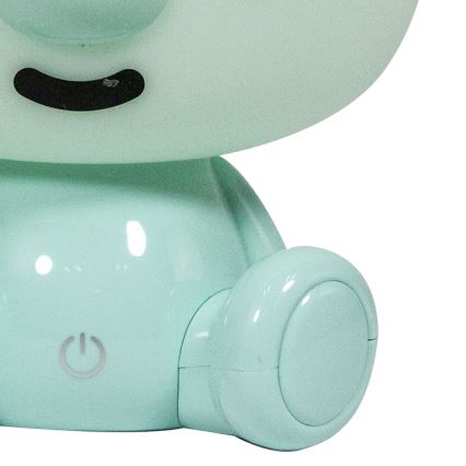 ONLI - LED Dæmpbar natlampe til børn PUPPIES LED/3W/230V 20 cm koala/grøn