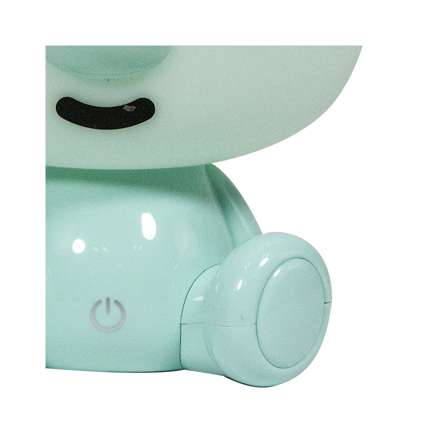 ONLI - LED Dæmpbar natlampe til børn PUPPIES LED/3W/230V 20 cm koala/grøn