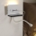 ONLI - Fleksibel LED lampe m. hylde og USB-opladning PLAK LED/1W/230V hvid