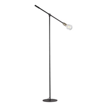 ONLI - Gulvlampe ASTE 1xE27/15W/230V sort/guldfarvet