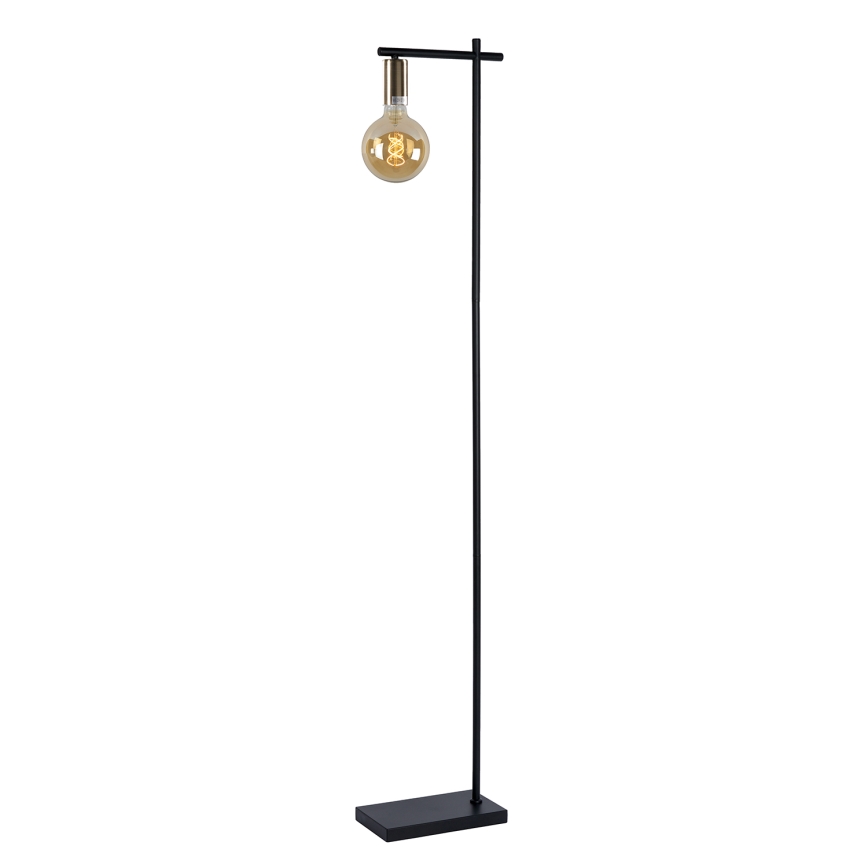 ONLI - Gulvlampe CROSS 1xE27/22W/230V sort/messing
