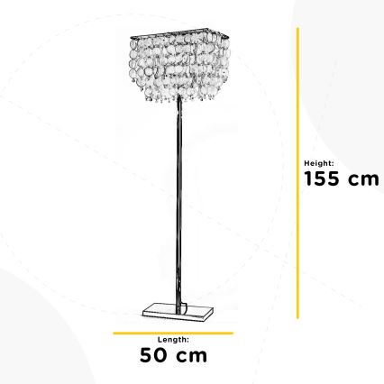 ONLI - Gulvlampe MAKANI 4xE14/6W/230V