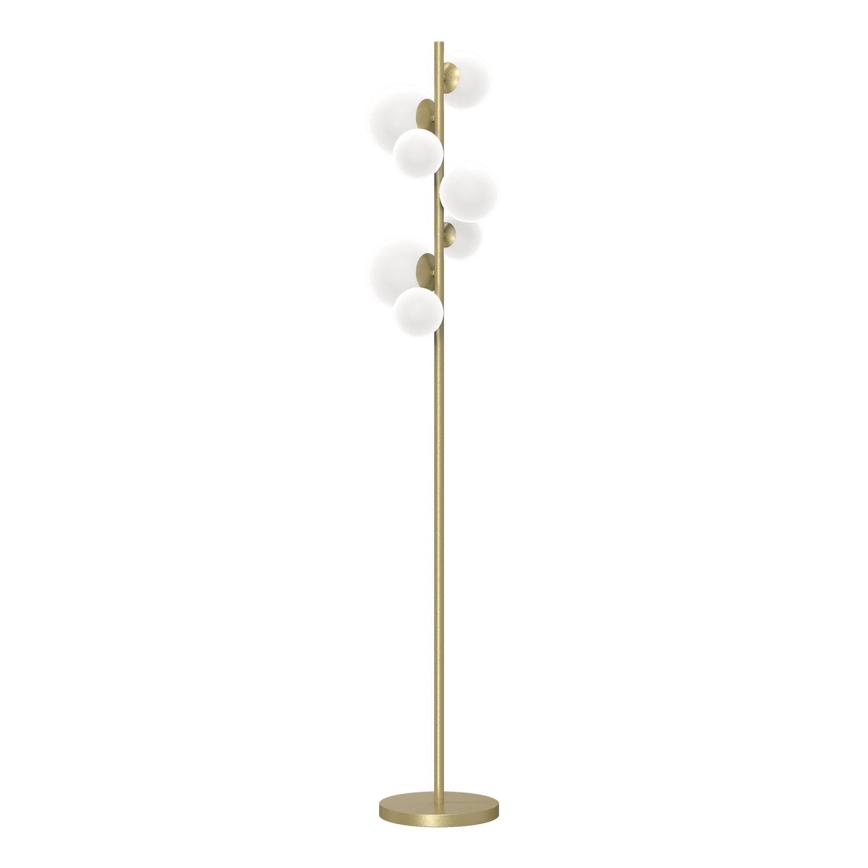 ONLI - Gulvlampe PALOMA 7xG9/10W/230V guldfarvet