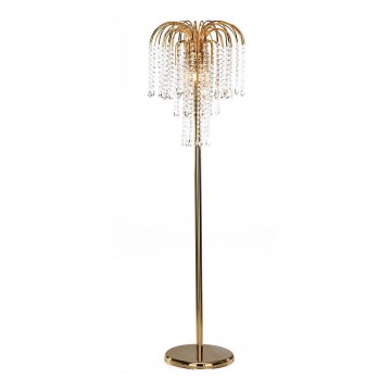 ONLI - Gulvlampe PIOGGIA 3xE14/6W/230V guld