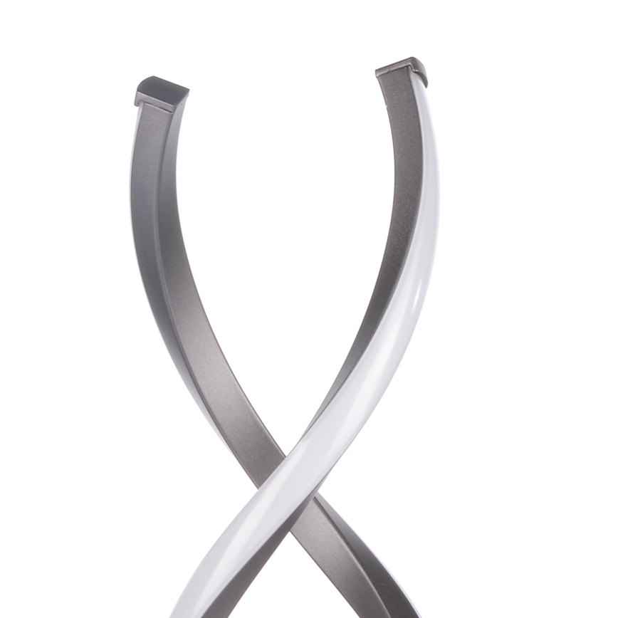 ONLI - LED bordlampe DNA LED/12W/230V 4000K 48,5 cm sølvfarvet