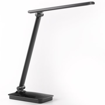 ONLI - LED bordlampe dæmpbar med USB-port DESKI LED/7W/230V 4000K sort