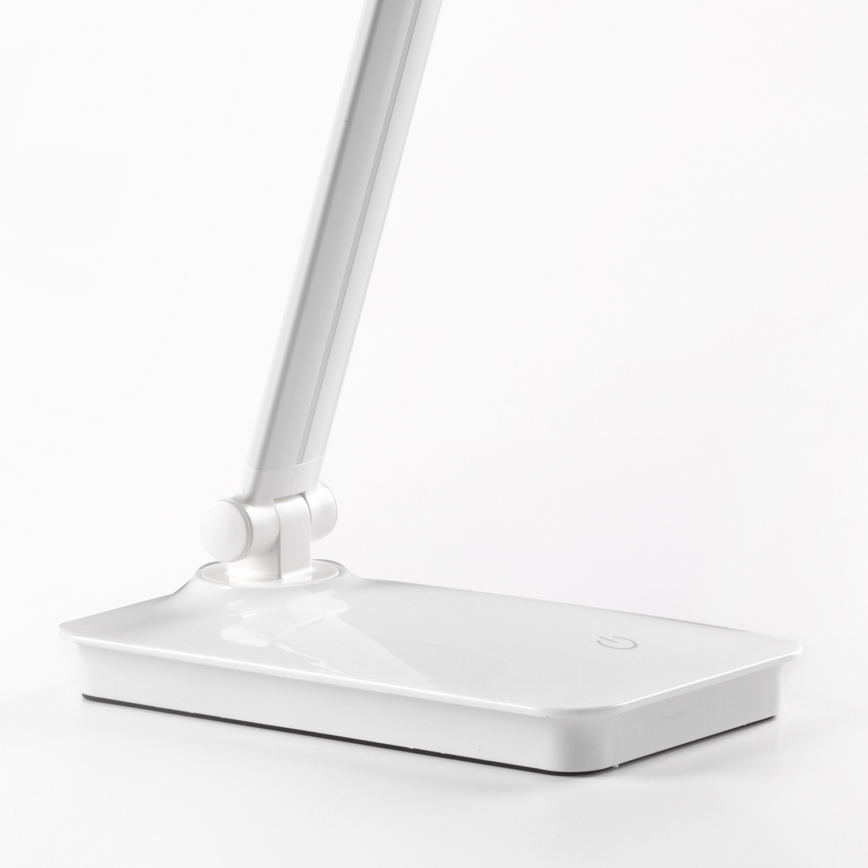ONLI - LED bordlampe m. touch-funktion og USB dæmpbar portem DESKI LED/7W/230V 4000K hvid