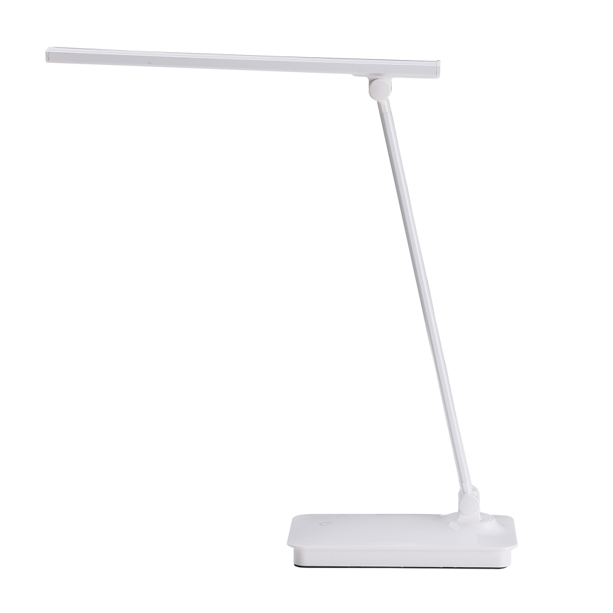 ONLI - LED bordlampe m. touch-funktion og USB dæmpbar portem DESKI LED/7W/230V 4000K hvid