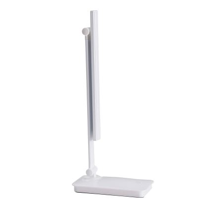 ONLI - LED bordlampe m. touch-funktion og USB dæmpbar portem DESKI LED/7W/230V 4000K hvid