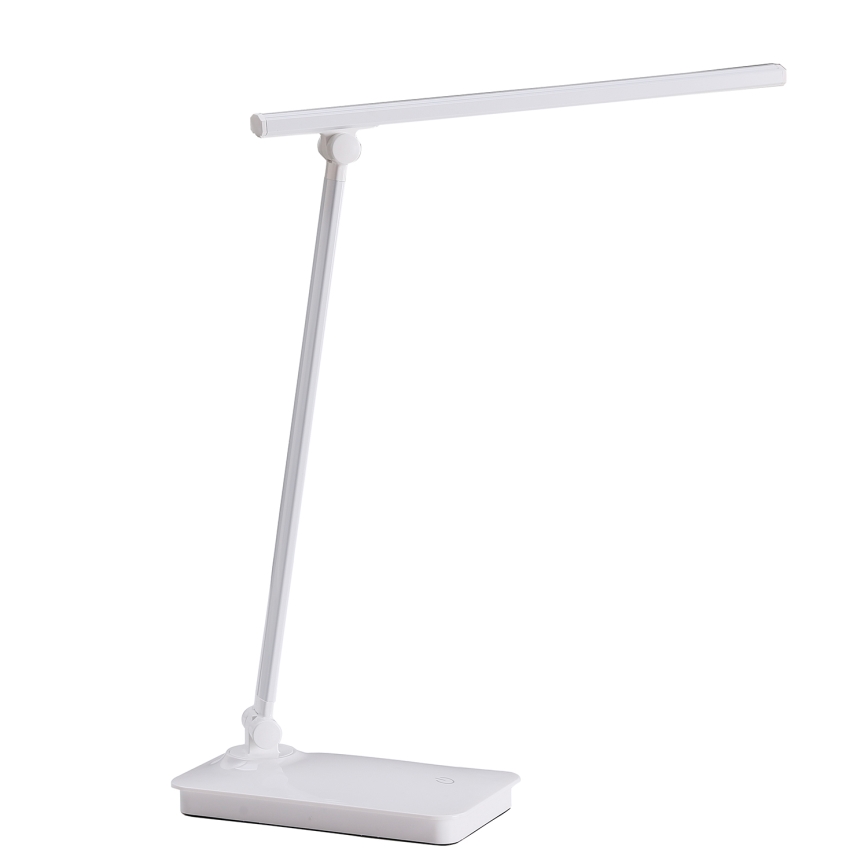 ONLI - LED bordlampe m. touch-funktion og USB dæmpbar portem DESKI LED/7W/230V 4000K hvid
