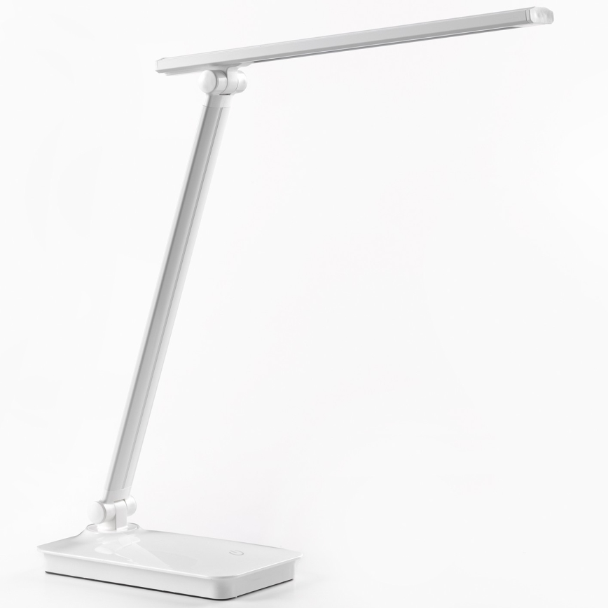 ONLI - LED bordlampe m. touch-funktion og USB dæmpbar portem DESKI LED/7W/230V 4000K hvid