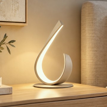 ONLI - LED bordlampe MATISSE LED/12W/230V 28 cm beige