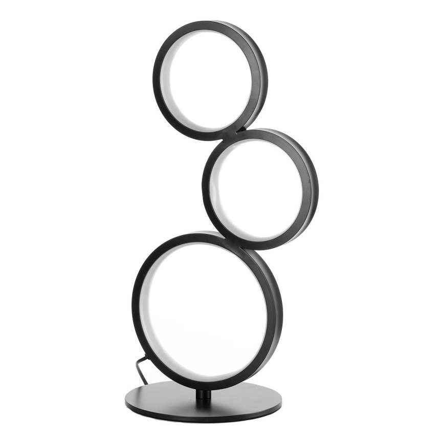 ONLI - LED bordlampe RINGS LED/17W/230V 4000K sort