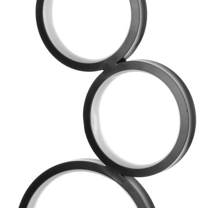 ONLI - LED bordlampe RINGS LED/17W/230V 4000K sort