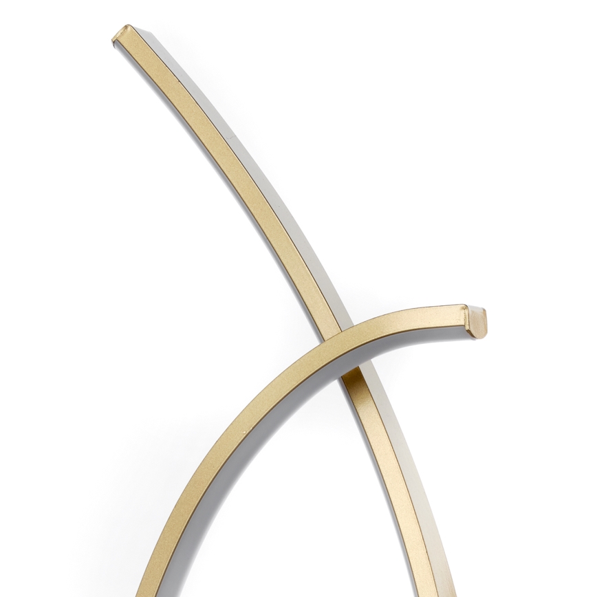 ONLI - LED bordlampe SIGN LED/12W/230V 4000K 43 cm guldfarvet