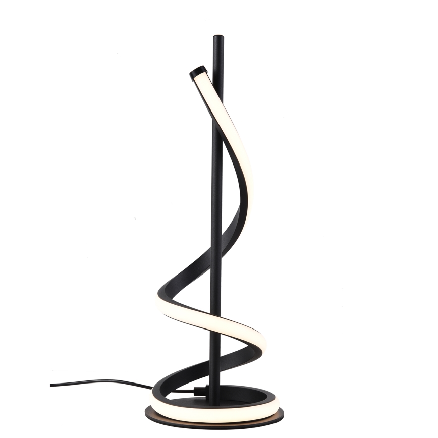 ONLI - LED bordlampe TWIST LED/12W/230V 4000K 40 cm sort