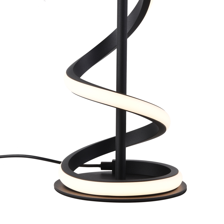ONLI - LED bordlampe TWIST LED/12W/230V 4000K 40 cm sort