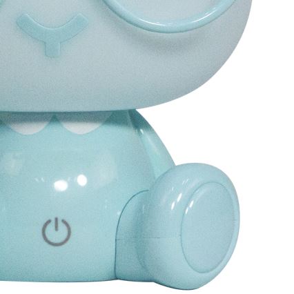 ONLI - LED dæmpbar natlampe til børn PUPPIES LED/3W/230V 22 cm kanin/blå