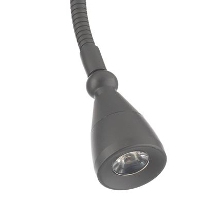 ONLI - LED Fleksibel lille lampe LEXI LED/1W/230V 4000K grå