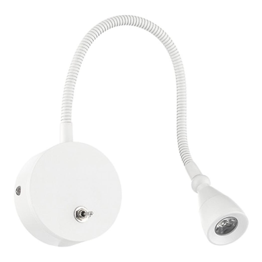 ONLI - LED Fleksibel lille lampe LEXI LED/1W/230V 4000K hvid