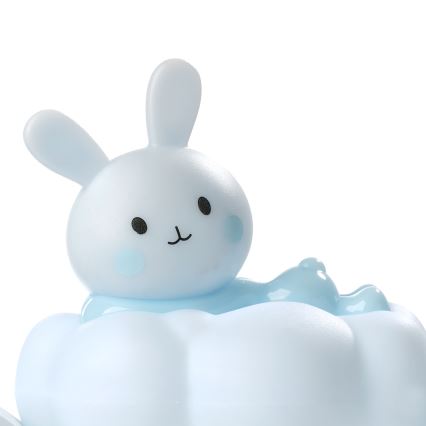 ONLI - Genopladelig LED-natlampe til børn NUVOLINA LED/2,5W/5V 300 mAh kanin/blå
