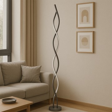 ONLI - LED gulvlampe DNA LED/24W/230V 4000K sølvfarvet