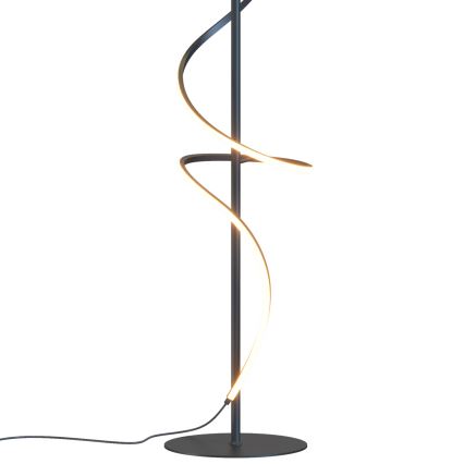 ONLI - LED gulvlampe TWIST LED/24W/230V 4000K sort