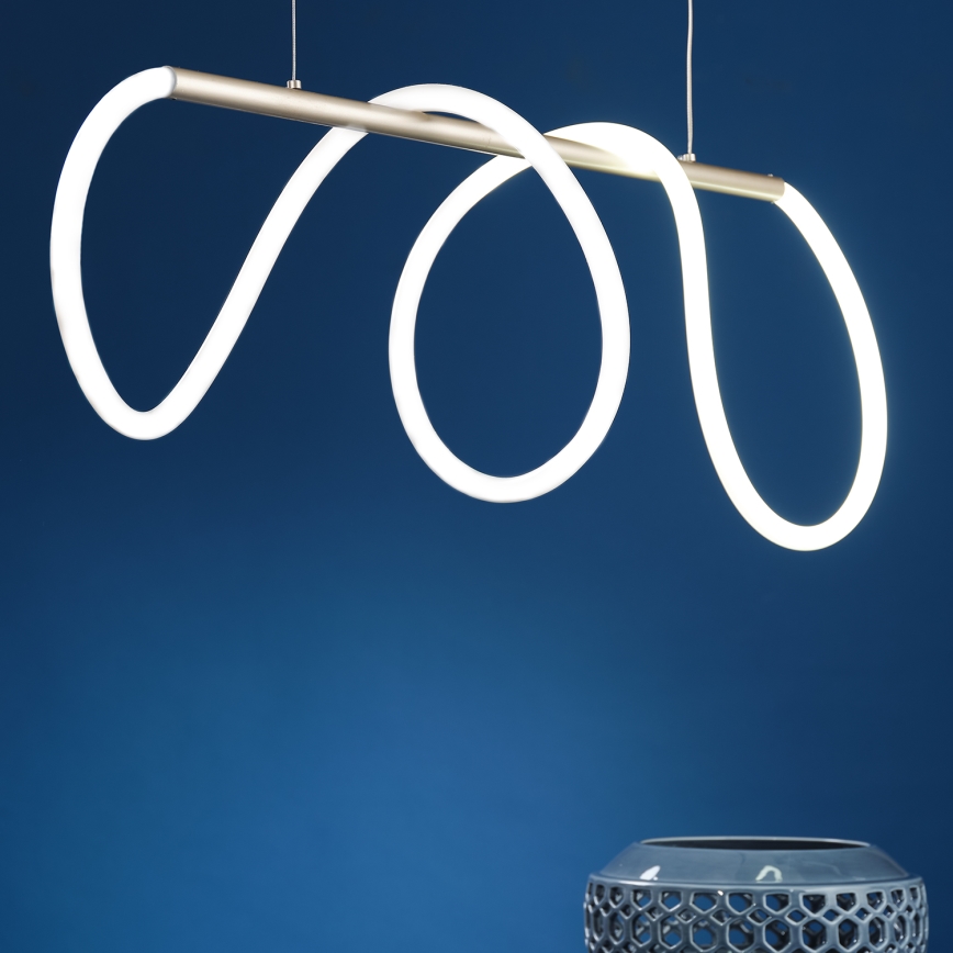 ONLI - LED pendel AMANDA LED/40W/230V 4500K mat krom